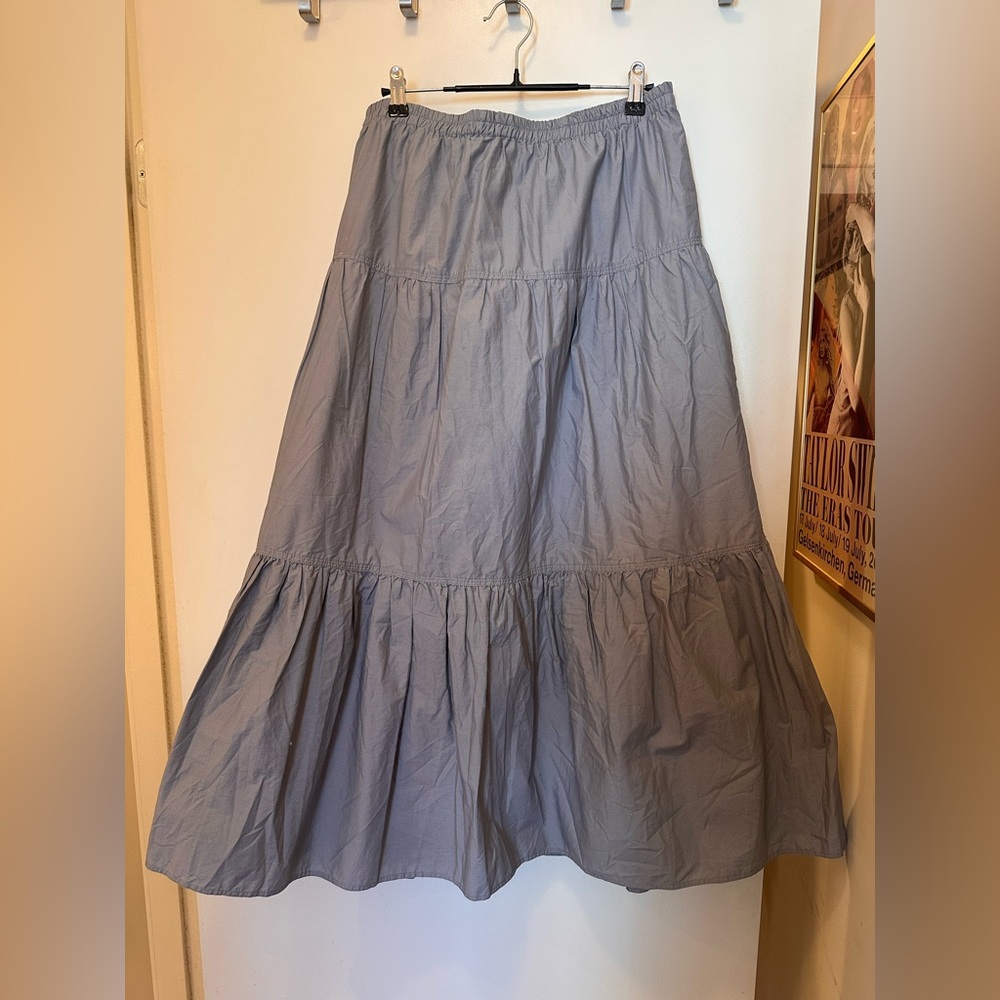 Aritzia Sunday Best Martine Poplin Maxi Skirt